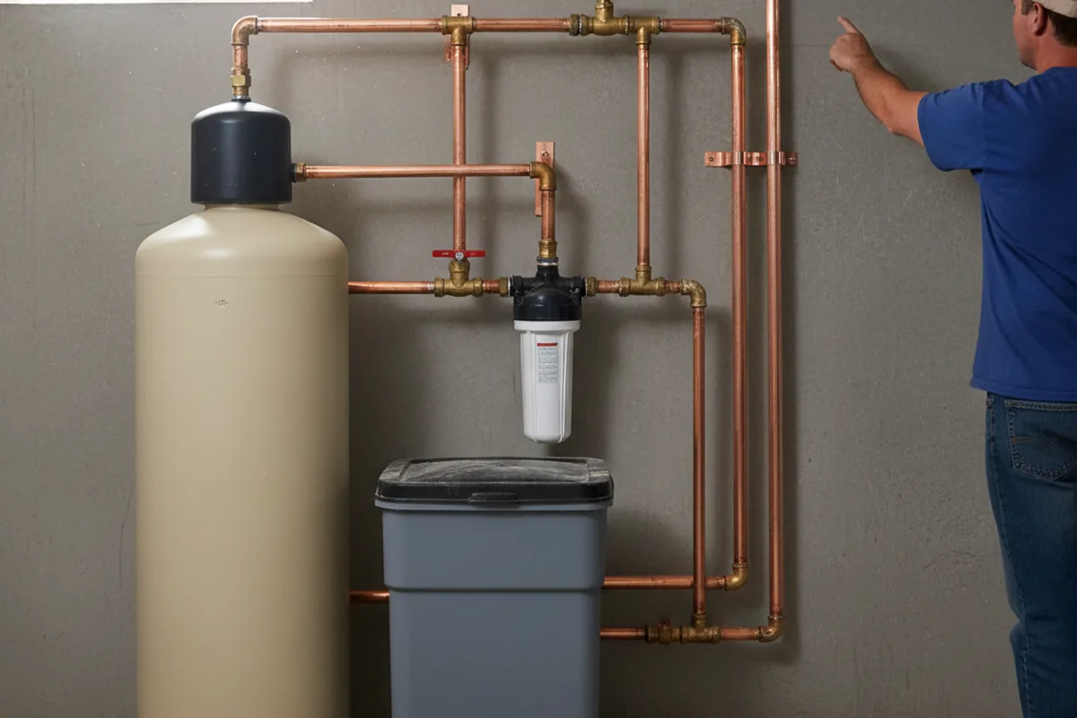 Whole-house water treatment system installed in Duchesne